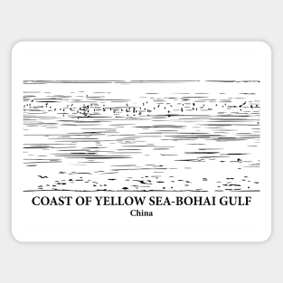 Coast of Yellow Sea-Bohai Gulf - China Magnet